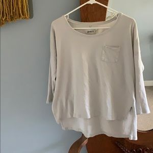 Pact Organic Tunic length 3/4 length top